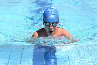 boy breaststroke